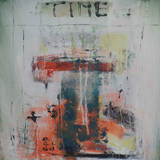 time 2013 | mixed media | leinwand 86 x 60 | sold